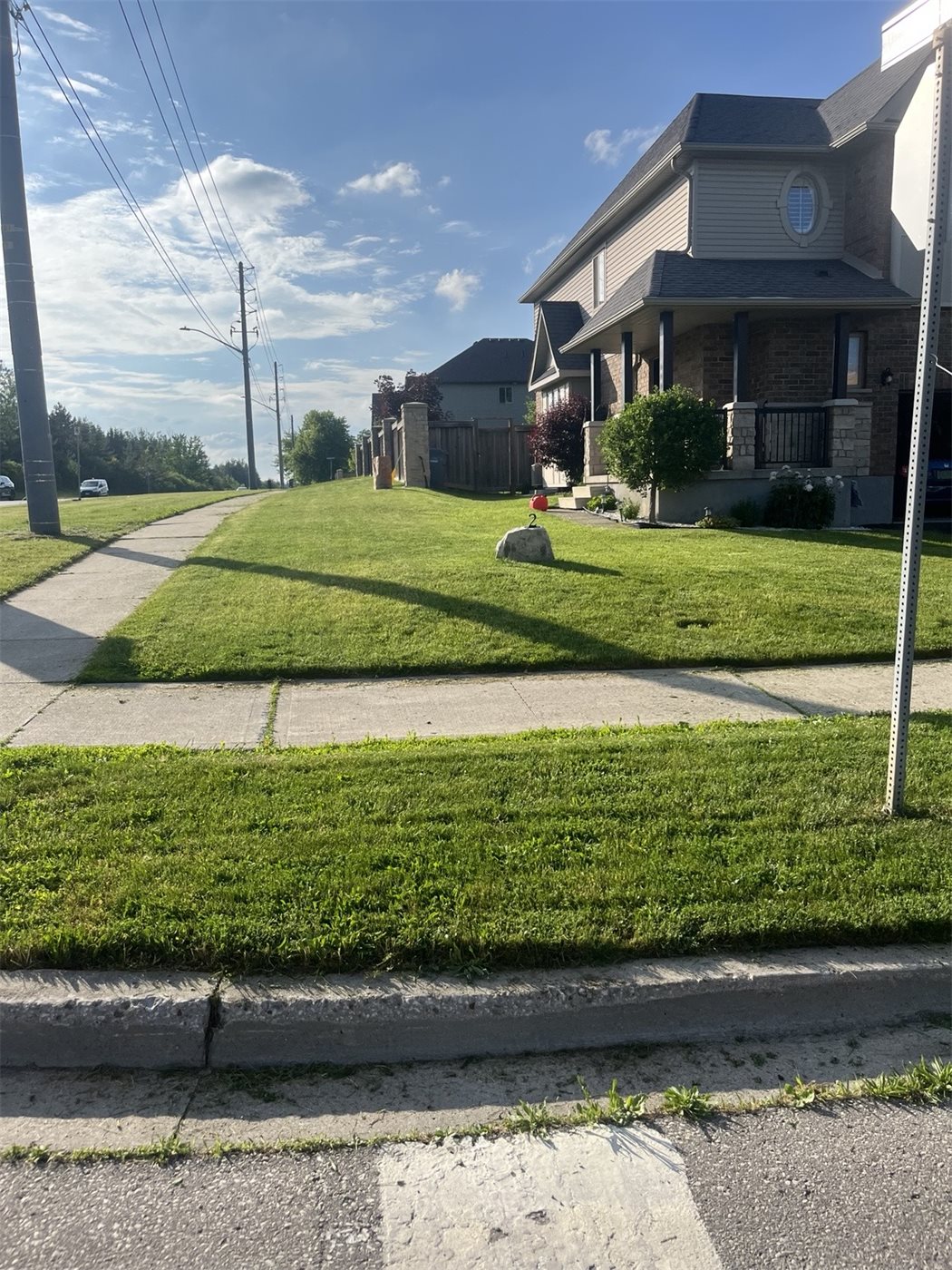 A Guelph lawn after Soulvera service